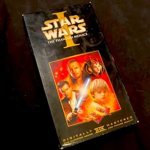 🔥VTG STAR WARS VHS TAPE COLLECTIBLE